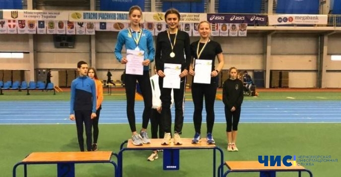 Черноморская легкоатлетка завоевала бронзу на чемпионате Украины