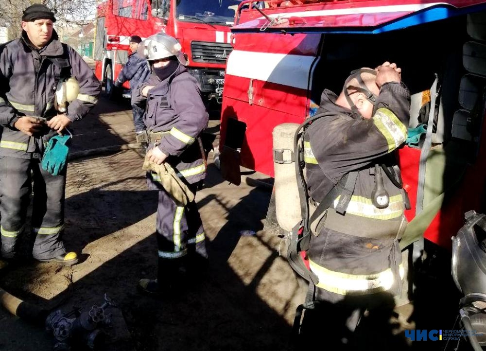 В Молодежном при пожаре пострадала женщина