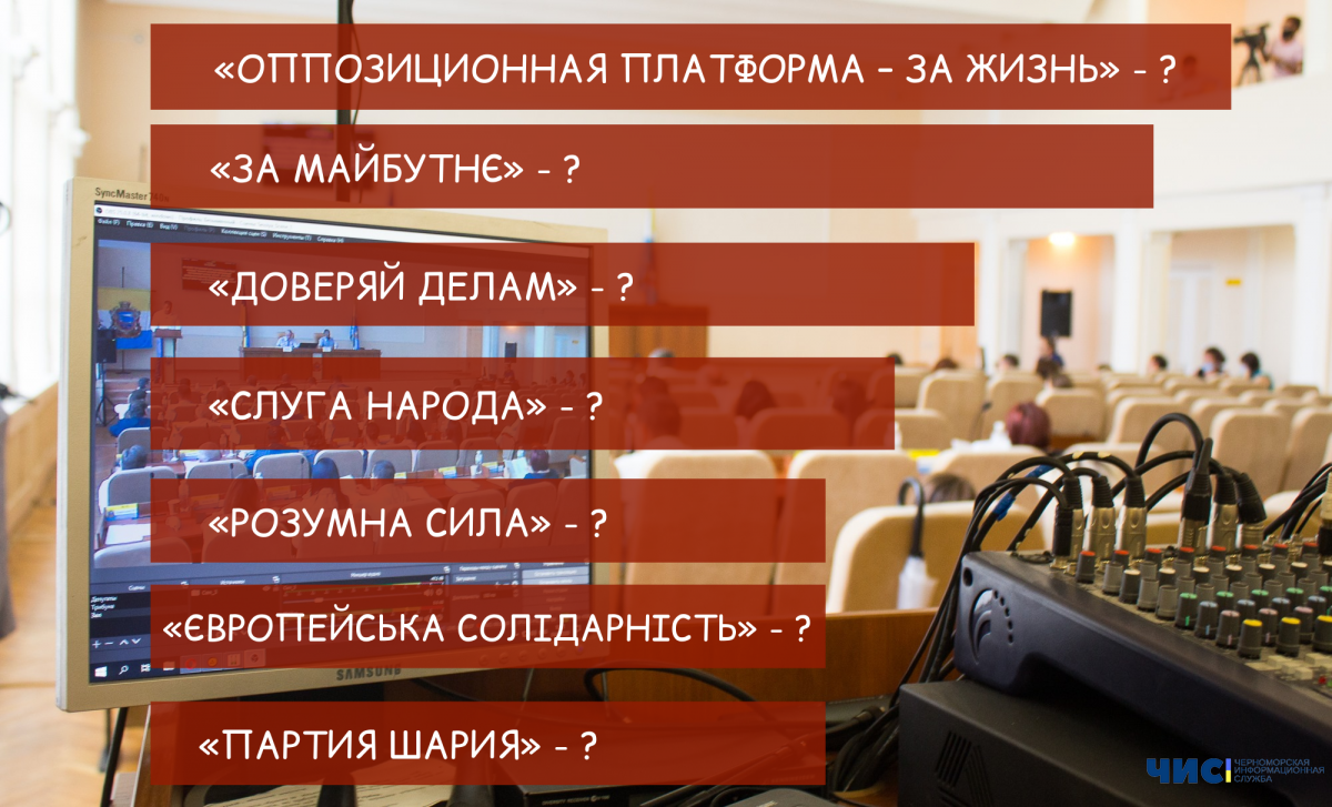 Черноморский городской совет VIII созыва: кто попал в депутатский корпус (фамилии и политические партии)