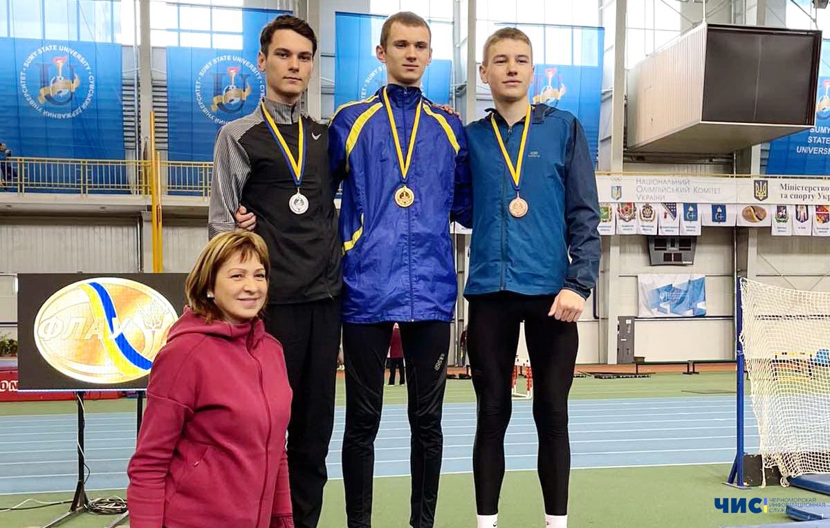 Легкоатлет из Черноморска завоевал медаль чемпионата Украины