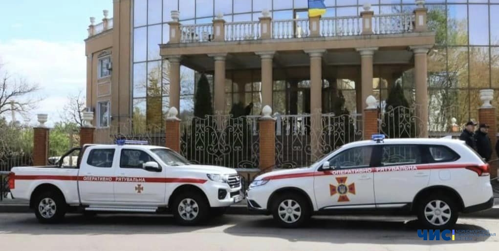 Автопарк рятувальників Чорноморська поповнився новими автомобілями