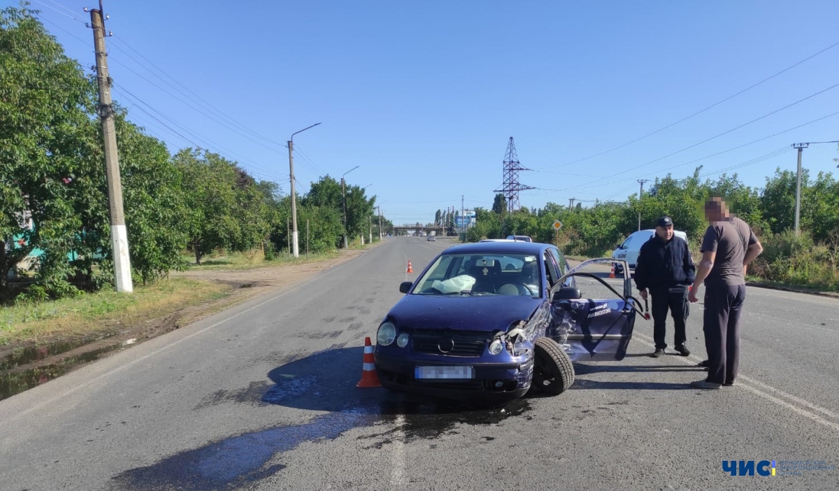 В аварії при в'їзді в Чорноморськ постраждали двоє людей