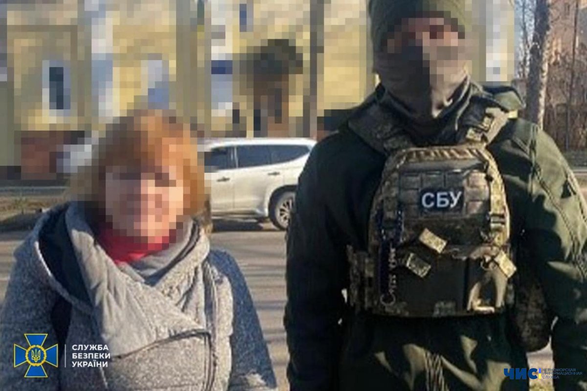 У Чорноморську затримали жінку, яка проводили російський референдум на Херсонщині