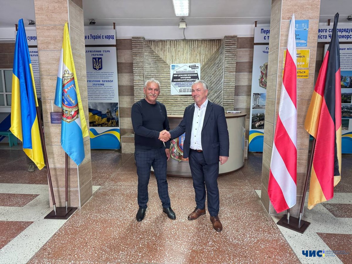 Чорноморськ відвідав бургомістр Ганзейського міста-побратима Вісмар (Німеччина)