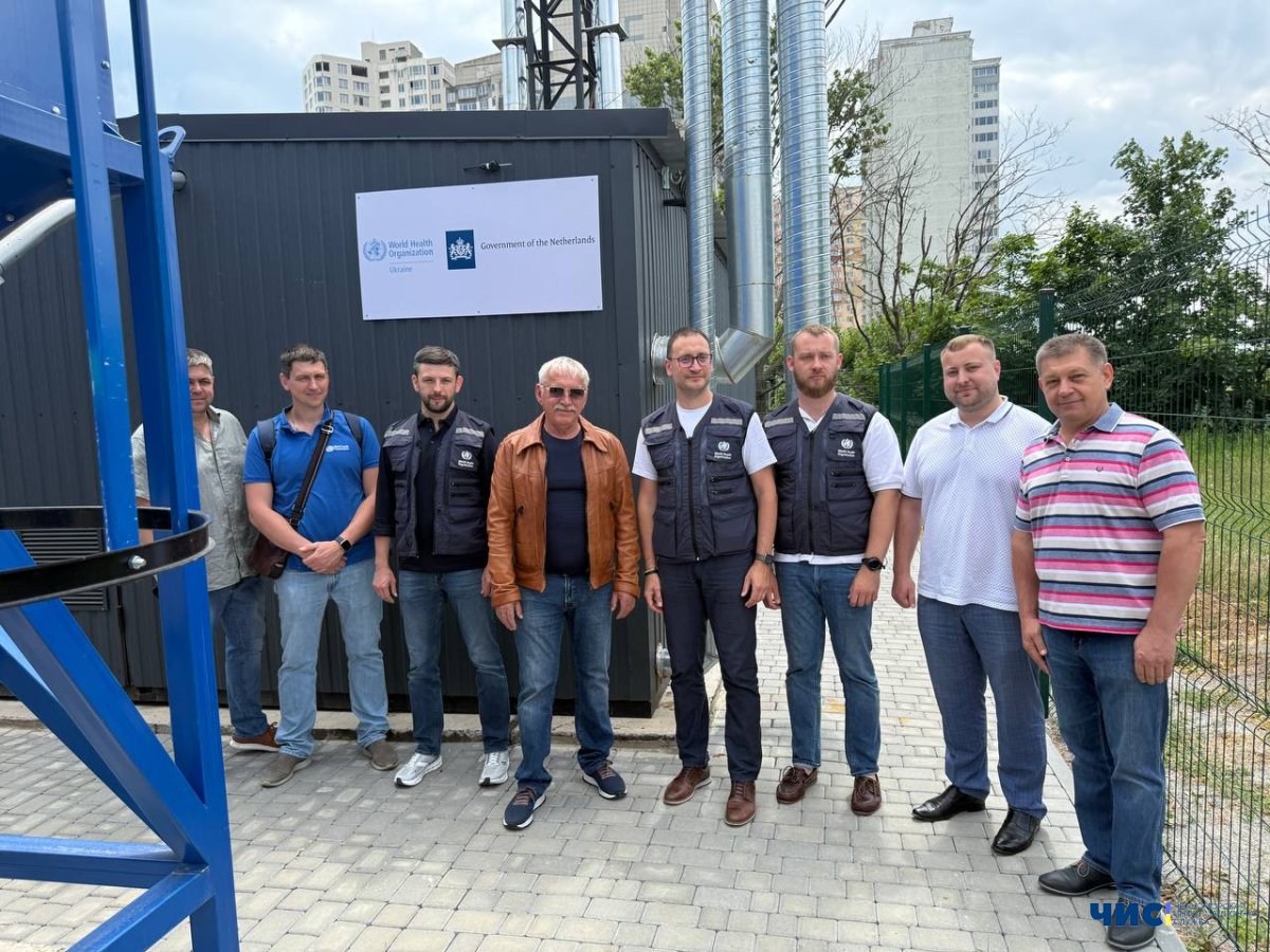 У лікарні Чорноморська встановили автономну котельню