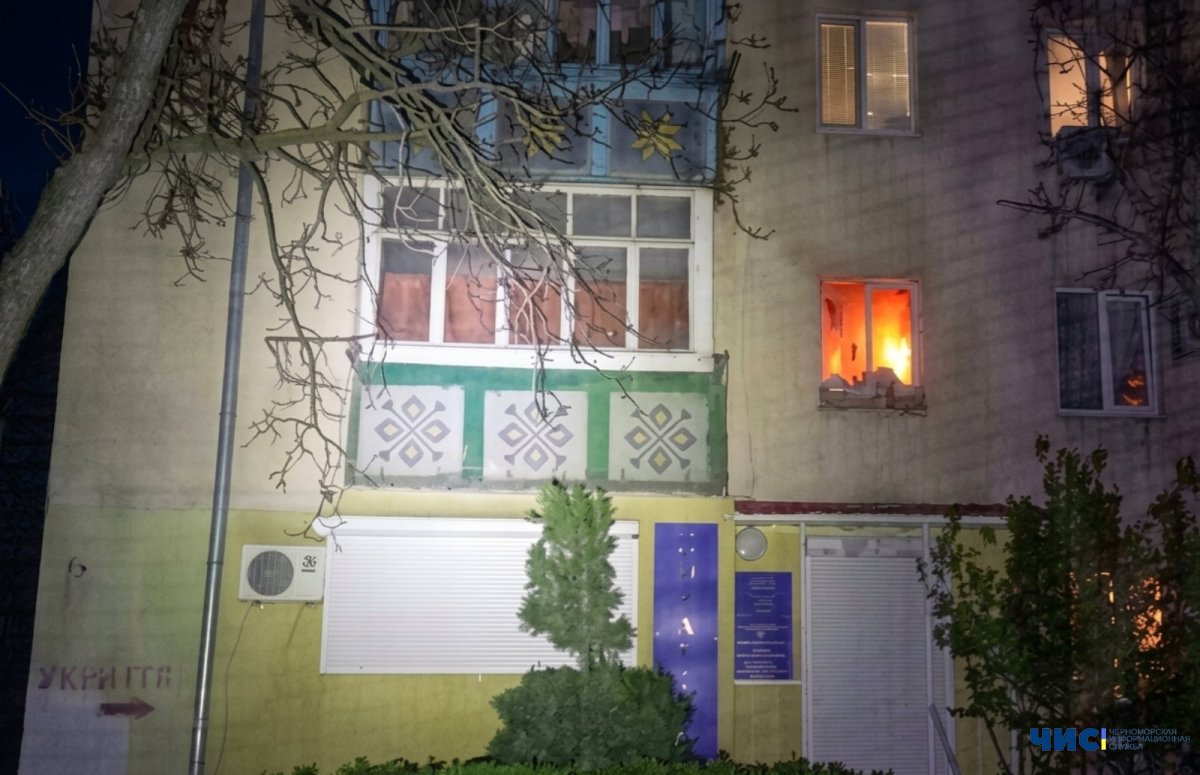 У Чорноморську у пожежі врятували 73-річного чоловіка