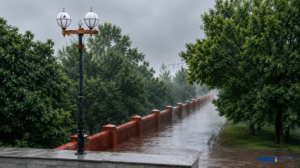 У понеділок у Чорноморську очікується короткочасний дощ