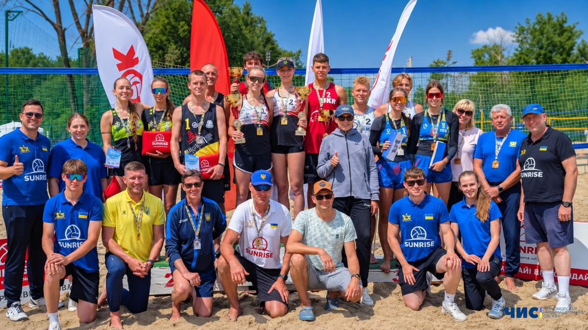 Волейболісти з Чорноморська здобули медалі чемпіонату України та представлятимуть країну на міжнародній арені