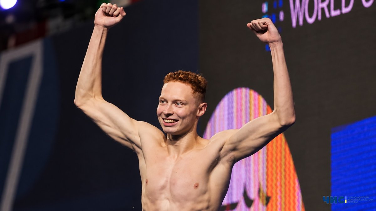 19-річний Нікіта Шеремет з Чорноморська став чемпіоном Європи з плавання та встановив рекорд України