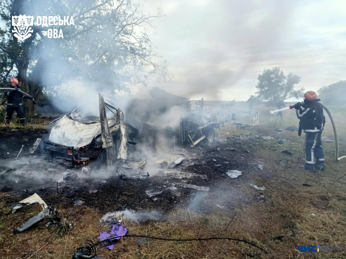 На Одещині ворог прицільно атакував машину ДТЕК: один енергетик загинув, ще один поранений