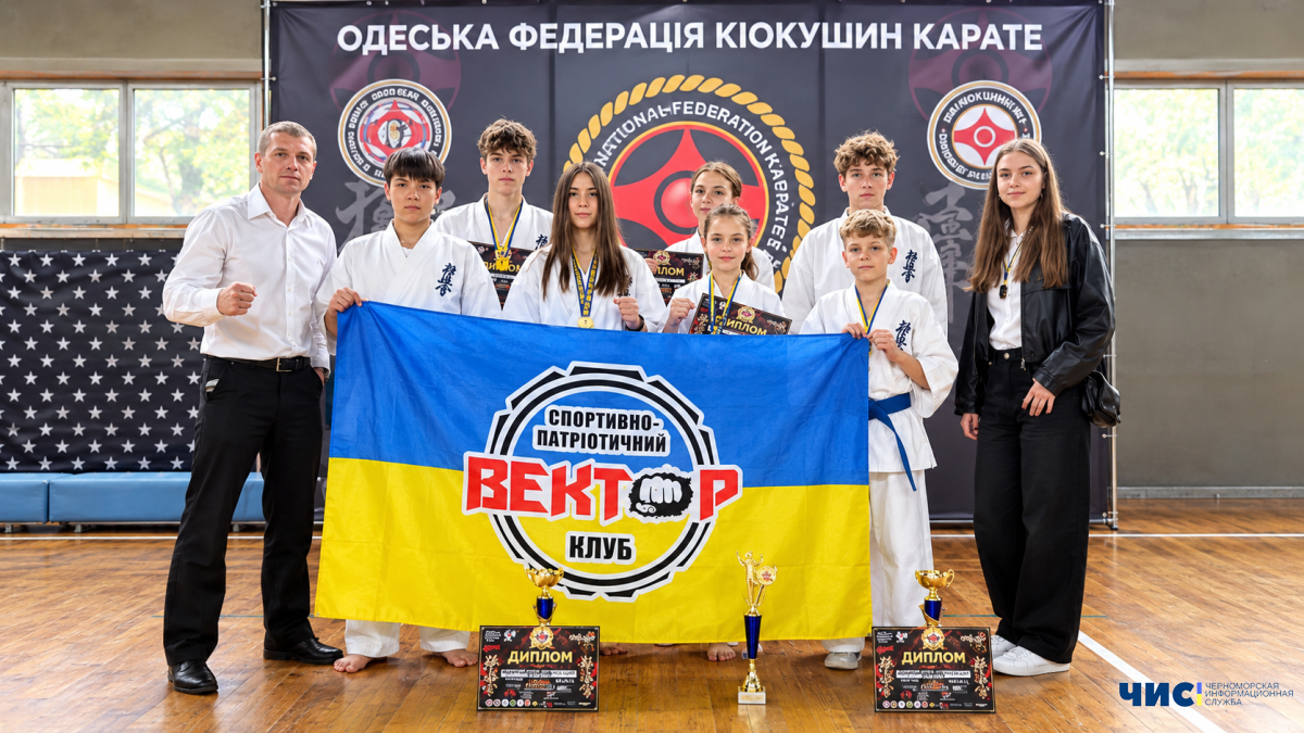 Спортсмени з Чорноморська здобули престижні медалі на Кубку Одеської області з кіокушин карате